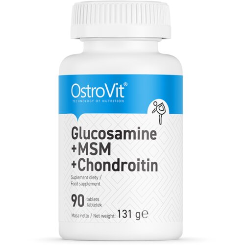 OSTROVIT glukozamin + msm + hondroitin 90 tableta Cene