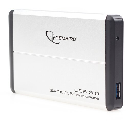 Gembird Eksterni HDD rack za 2.5&amp;#039;&amp;#039; hard diskove SATA disk na USB 3.0/2.0/1.1, Sivi Slike