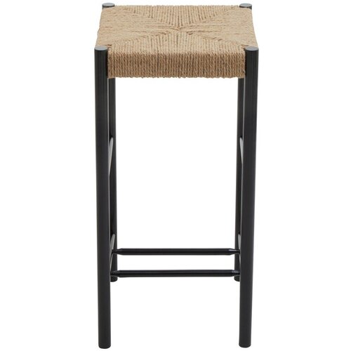 Premier Housewares Črn/v naravni barvi barsko stol iz masivne bukve (vi&amp;scaron;ina sedeža 72 cm) Bandar &amp;ndash; Slike