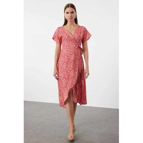 TRENDYOLMILLA Ženska haljina Twoss24El01051, Roze Slike