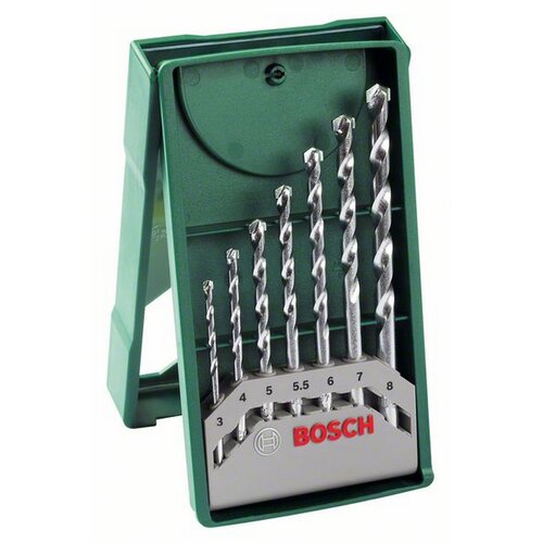 Bosch Set svrdla 3,4,5,5.5,6,7,8 7/1 Slike