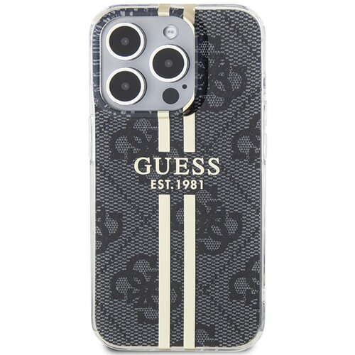 Guess zaščitni ovitek Gold Stripe Gray , Iphone 15 Pro, (21129593) Cene