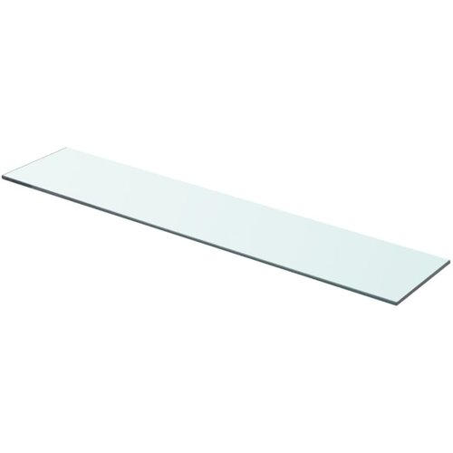VidaXL Polica Prosojno Steklo 70x15 cm Slike