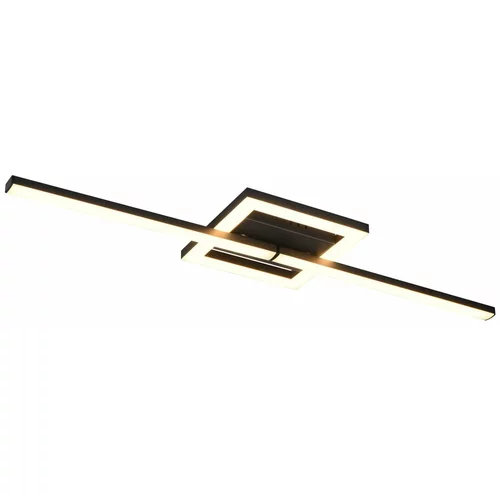 Tri O Črna LED stropna svetilka 16x54 cm Viale –
