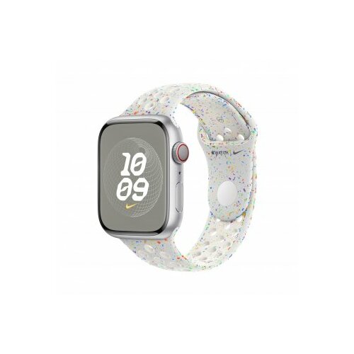 Apple watch 45mm nike band: pure platinum nike sport band - m/l ( muv13zm/a ) Cene