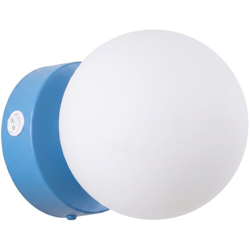 Sollux Lighting Stenska svetilka YOLI 1 svetlo modra s stikalom, (5000352073) Cene
