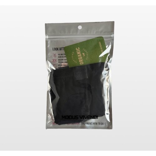Modus vivendi pamučni mu&amp;scaron;ki slip iz linije Organic u crnoj boji Slike