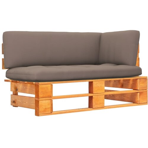  Kutna vrtna sofa od paleta boja meda od impregnirane borovine Cijene
