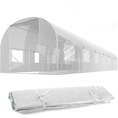Janshop Folija za vrtni tunel 3x6m (18m2) beli Plonos, (21099105) Cene