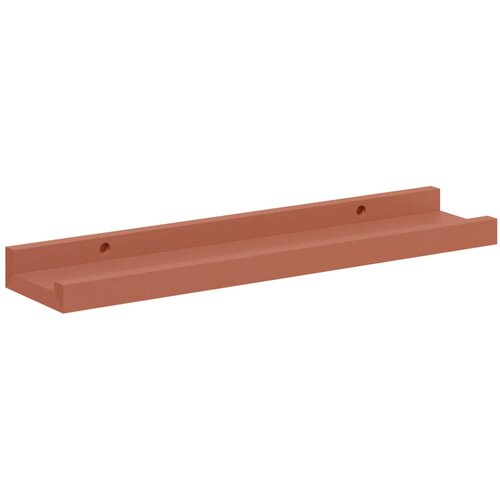  Polica na zidu 2 pcs Crvena 40 x 9 x 3 cm Konstruirano drvo Slike