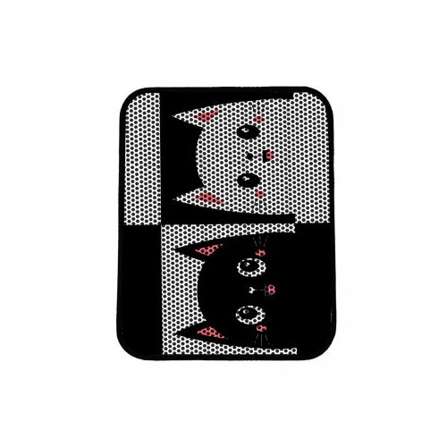 WALLXPERT Nrszn0051 Prostirka za mačke, 45x60cm, Crno-bijela Cijene