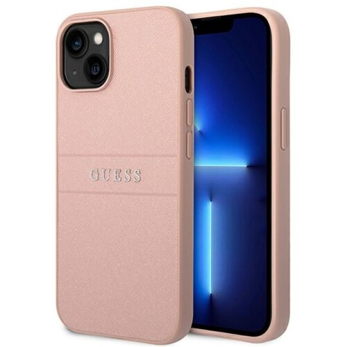 Guess GUHCP14SPSASBPI usnjen ovitek za iPhone 14 6.1 - roza Cene