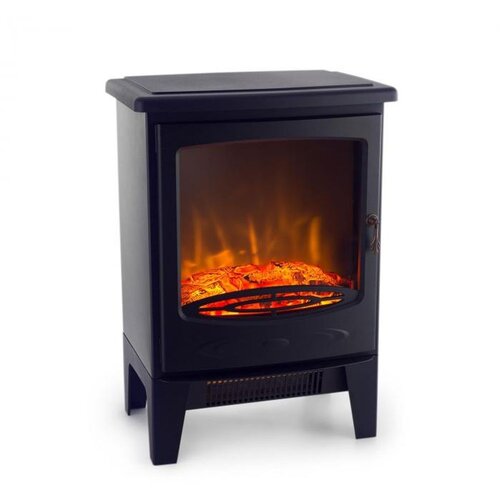 Klarstein Meran, električni kamin, 950/1850 W, InstaFire, zatemnitev, črna Slike