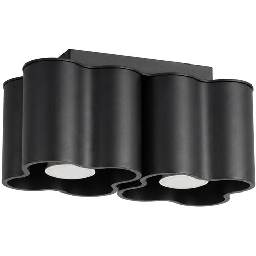 Sollux Lighting Stropna svetilka OVIO 2 črna GU10, (5000499479) Cene
