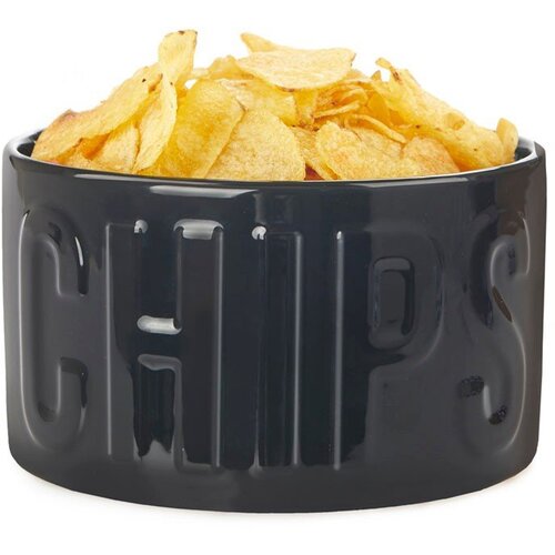 Balvi Crna keramička zdjelica za posluživanje 1 l Chips &amp;ndash; Slike