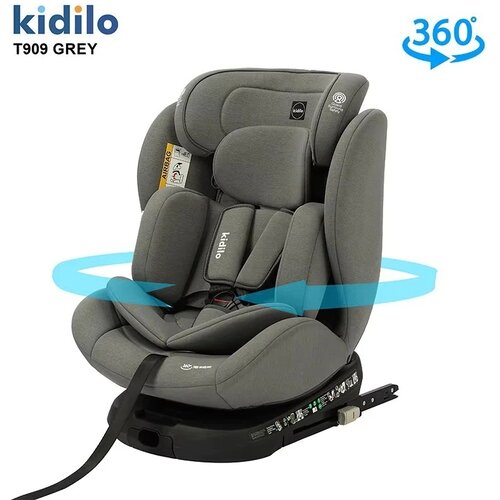 KIDILO AUTO SEDISTE ZA DECU T909 GRAY Slike