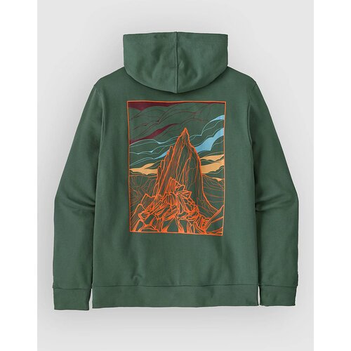 Patagonia Cloud Crag Daily Pulover s kapuco canopy green Cene