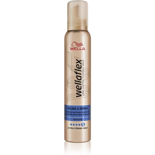 Wella flex Volume & Repair penasti utrjevalec za lase za volumen in vitalnost 200 ml Cene