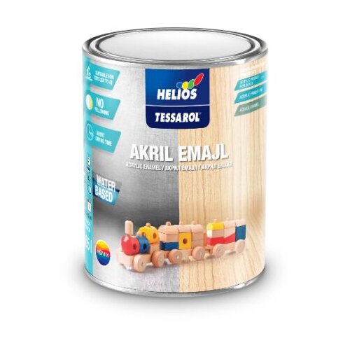  POKRIV.PREM.ZA KOV.,LES AKRIL EMAJL BELI SATIN 0.65L Cene