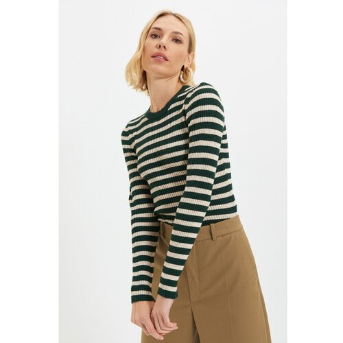 Trendyol ženski džemper striped Slike