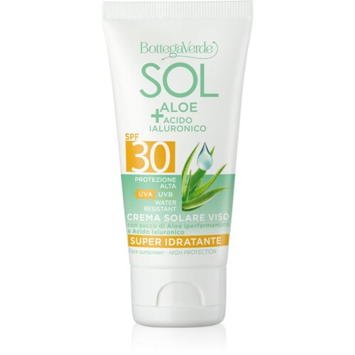 Bottega Verde Sol Aloe krema za sunčanje za lice s aloe verom SPF 30 50 ml Cijene