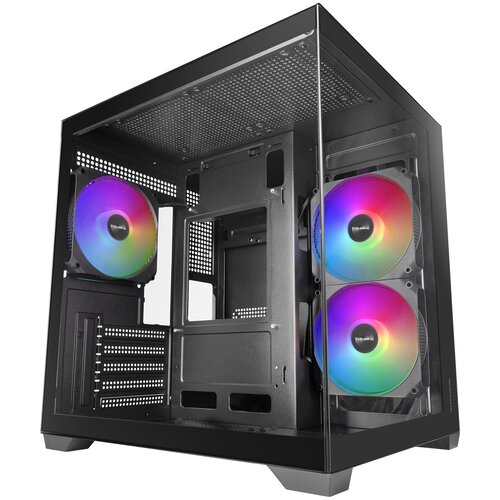 TACENS Mars Gaming MCVIEW3 computer case Mini Tower Black Cijene