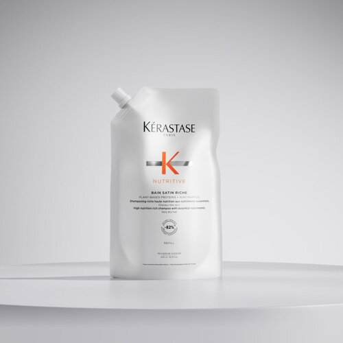K&amp;eacute;rastase Nutritive Bain Satin Riche &amp;scaron;ampon za intenzivno jačanje kose 500 ml Slike
