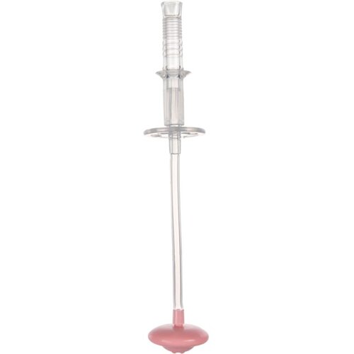 Canpol Straw silikonska slamčica s utegom Pink 1 kom Slike