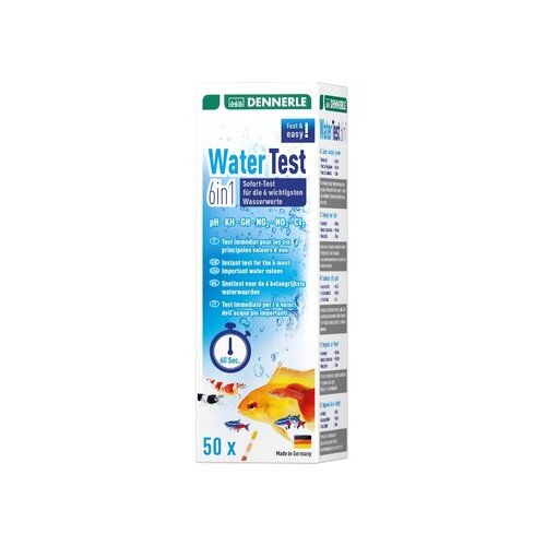 Dennerle Aquatics 6u1 Test za vodu za akvarijume, 50 komada Cene