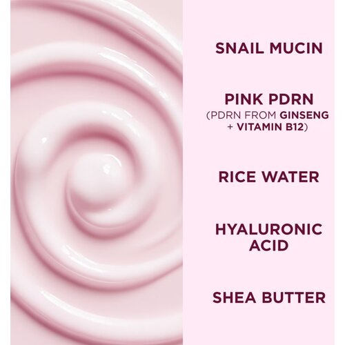 Eveline Cosmetics Pink Snail Glazed Skin Effect krema za posvetljevanje 50 ml Slike