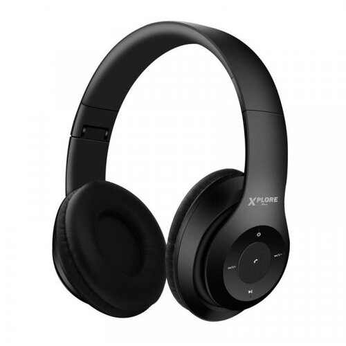 Xplore XP5910 BT FM/SD bezžične slu&amp;scaron;alke črne Slike