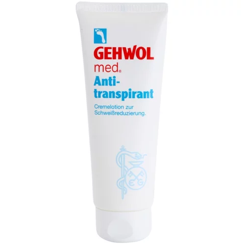 Gehwol Med kremasti antiperspirant za redukciju znojenja za stopala 125 ml