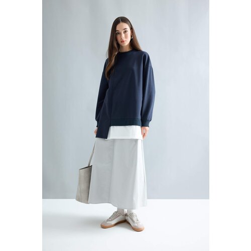 Defacto A Cut Wowen Fabrics Maxi Skirt Slike