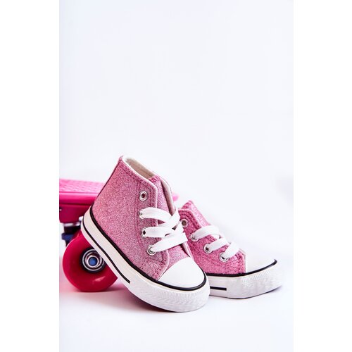 Boto Children's High Sneakers Pink Catrina Cene
