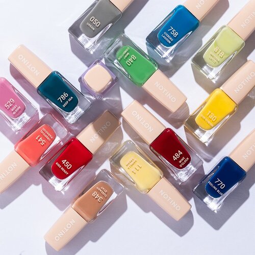 Notino Gel Effect Nail Polish lak za nokte s gel efektom 320 Nude pink 10 ml Slike