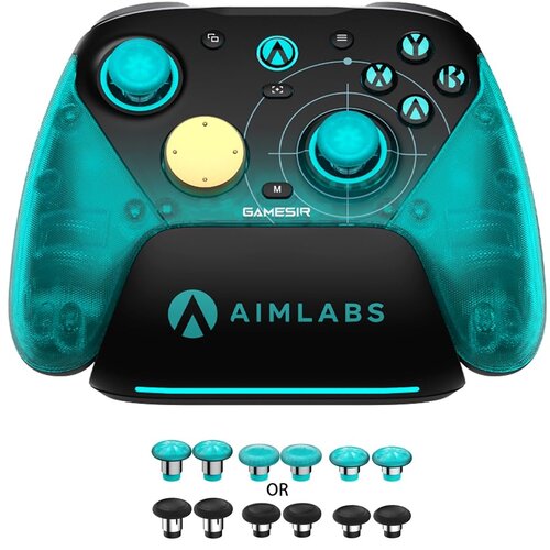 Gamesir G7 Pro 8K Aimlabs Edition brezžični igralni plo&scaron;ček modre barve za PC Cene