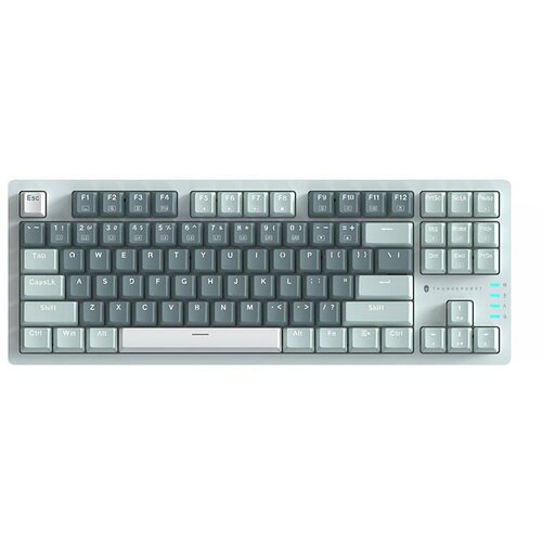  Thunderobot K87 mehanička tipkovnica, crveni prekidači, zelena, UK layout Slike