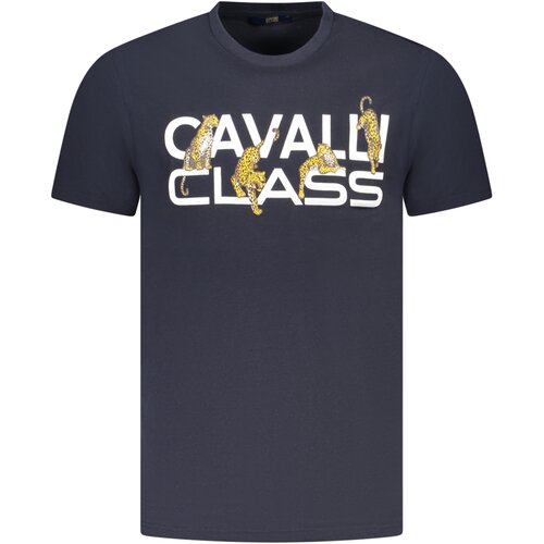 Cavalli Class SHORT SLEEVE T-SHIRT MEN BLUE Cene