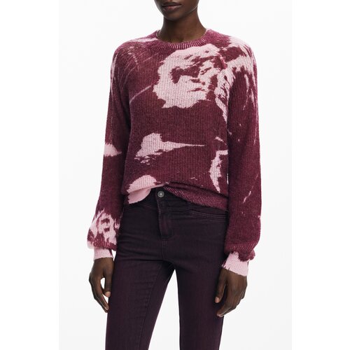 Desigual WOMEN&#39;S PINK SWEATER Cene
