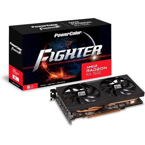  SVGA PCIE Power Color RX 7600 8G-F/V2 Fighter AMD/8GB/GDDR6/128bit/crna Cene