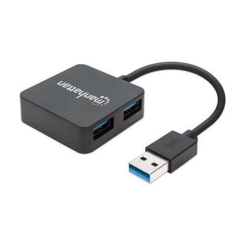 Manhattan 162296 3.2 G1/5Gbps/Crni USB HUB 4port Cene