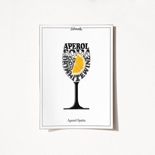 Wallity Poster Aperol Spritz-2052, 50x70 cm Cene