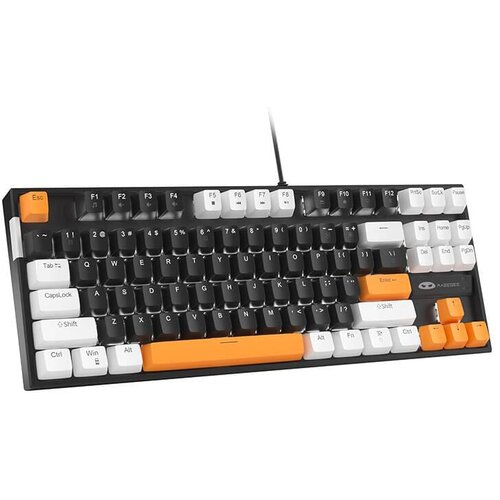  MageGee MK-STAR mehanička gaming tipkovnica, smeđi prekidači, crna, UK layout Cijene