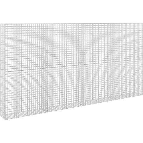  Gabion s 5 mm žicom i mrežom 5x5 cm 400x30x200 cm Slike