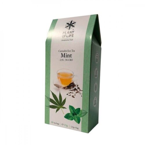 EKO čaj CBD Infusion 3 %, meta Cene