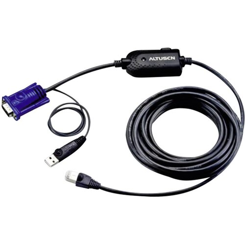 Aten KVM adapter [1x USB 1.1 vtič A\, VGA-vtič - 1x RJ45-vtičnica] 4.50 m črn (20446709) Cene