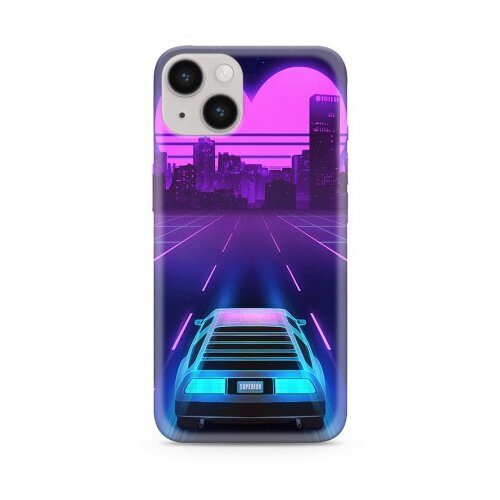  Futrola ultra tanki print clear neon wave za iphone 14 (6.1) nw02 ( F107495 ) Cene