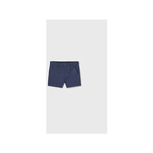Mayoral Kratke hlače iz tkanine 1284 Mornarsko modra