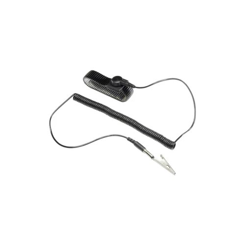 TRU COMPONENTS ESD narukvica, crne boje, uklj. kabel za uzemljenje WristME-SET-4-183-K pritisni gumb 4 mm, krokodil stezaljka Cijene