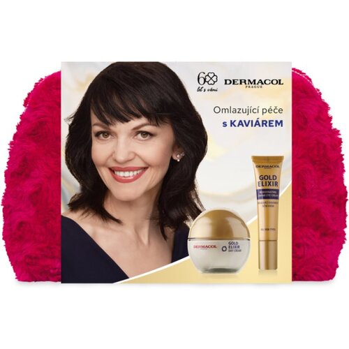 Dermacol Gold Elixir darilni set za pomladitev kože Slike